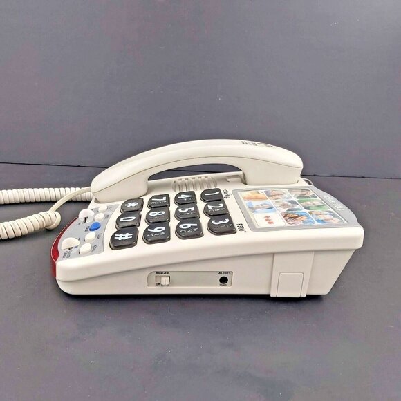 Plantronics Clarity P300 Big Buttons Amplified Volume Programmable Corded Phone - Picture 4 of 12